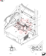 Схема (SK140SRLC) - SHORT RADIUS EXCAVATOR ASN YH06-08001 [NATA13197 -] (9/10-12/12) YY22E00251F1