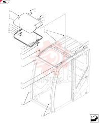Схема (SK140SRLC) - SHORT RADIUS EXCAVATOR ASN YH06-08001 [NATA13197 -] (9/10-12/12) LQ02C01303F1