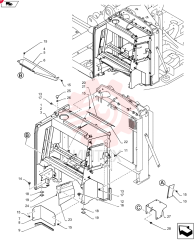 Схема (SK140SRLC) - SHORT RADIUS EXCAVATOR ASN YH06-08001 [NATA13197 -] (9/10-12/12) YY21C00086F1