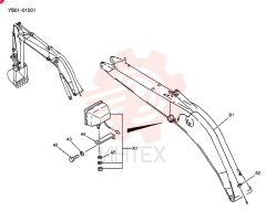 LIGHT ASSY. YV80E00001F1