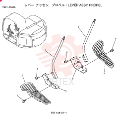 LEVER ASSY. YV50M00003F1