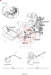 CONTROL LINES, VALVE YB64H00003F1 (1)