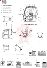 Схема (SK200SR) - SHORT RADIUS EXCAVATOR BTW YB03-02050 - YB03-02199 (1/03-12/04) YB22T00012F1 (2)