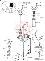 TANK ASSY, HYD, Start Serial: LA02-01201
