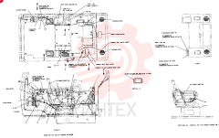 HARNESS ASSY,CAB (WITHOUT POWER WINDOW) YB14E00009F1 (1)