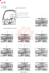 Схема (SK200SRLC) - SHORT RADIUS EXCAVATOR BTW LA01-01001 - LA01-01100 (1/01-12/01) YB22T00014F1 (3)