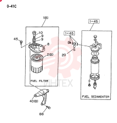 FUEL FILTER VI8971798541 (2)