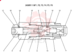 VALVE 2436R1119F1