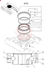 RING ASSY,SLEWING YB40F00002F1