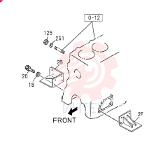ENGINE MOUNTING 0-22A (1)