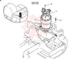 MOTOR & REDUCTION YB15V00001F1