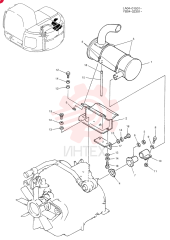 MUFFLER ASSY YB12P00001F1 (1)