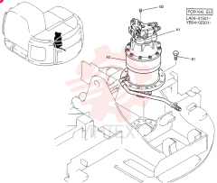 MOTOR ASSY, SWING YB15V00006F1 (1)