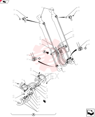 Cylinder (Boom) YB42H00079F1