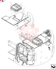 Схема (SK215SRLC) - SHORT RADIUS EXCAVATOR ASN LA06-02501 (1/11-12/11) YB21C00031F1 (6)