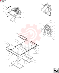 Схема (SK215SRLC) - SHORT RADIUS EXCAVATOR ASN LA06-02501 (1/11-12/11) YB21C00031F1 (8)