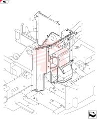 Схема (SK215SRLC) - SHORT RADIUS EXCAVATOR ASN LA06-02501 (1/11-12/11) YB21C00031F1 (12)