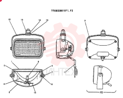 LIGHT ASSY. YN80S00010F1