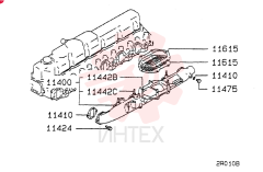 INLET MANIFOLD VAME088376