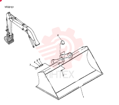 BUCKET ASSY, FINISHING YN61B00018F1