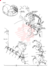 HYD LINES, PUMP YN30H00007F1