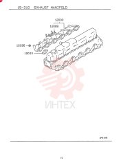 EXHAUST MANIFOLD VAME088908