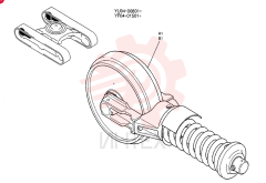 IDLER ASSY, CRAWLER (STD) LQ52D00013F1