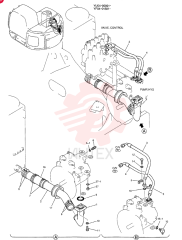 HYD LINES, PUMP YF30H00001F1