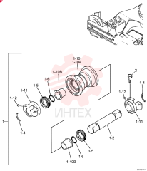 Upper Roller Assembly High & Wide LQ64DU0003F1
