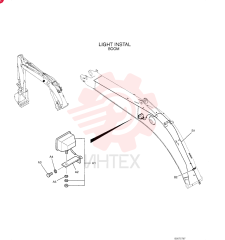 LIGHT ASSY. YW80S00001F1 (1)