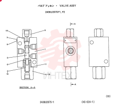 HYDRAULIC VALVE 2436U2675F1