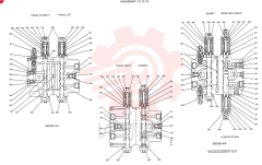 VALVE ASSY, CONTROL, QTY-F1: F1, QTY-F2: F2, QTY-F3: F3, QTY-F4: F4 YN30V00050F1-F4 (2)