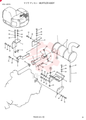 MUFFLER ASSY YN12P00012F1