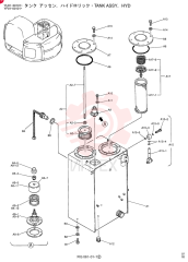 RESERVOIR, HYDRAULIC YN33H00018F1