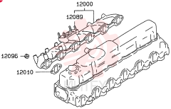 EXHAUST MANIFOLD VAME088908