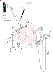 BUCKET CYLINDER YN01V00112F5 (1)