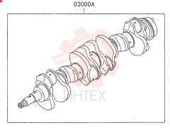 CRANKSHAFT VAME300086