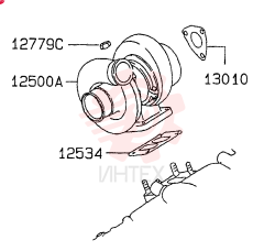 TURBOCHARGER VAME440836 (1)