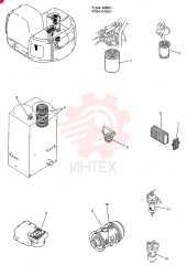ELEMENT KIT, OIL-FILTER-PRIMARY, E/6 (MITSUBISHI E/G PART)