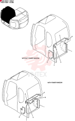 CAB ASSY (WITHOUT POWER WINDOW) YF02C00005F1