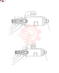 Valve (Nibbler & Breaker) YF64H00095F1 (4)