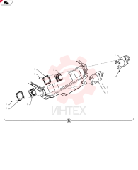 Схема (SK235SRLC-2) - SHORT RADIUS EXCAVATOR ASN YU06-03001- (1/01-12/06) YF02C00015F1 (5)