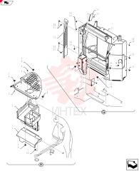 Схема (SK235SRLC-2) - SHORT RADIUS EXCAVATOR ASN YU06-03001- (1/01-12/06) YF21C00035F1 (7)