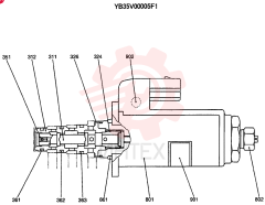 SOLENOID VALVE YB35V00005F1