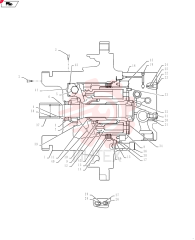 HYDRAULIC MOTOR LS15V00022F4 (2)