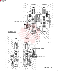 HYDRAULIC VALVE LS30V00017F1 (8)
