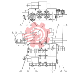 Установка регулирующего клапана 44C1429 000