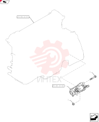 STARTER MOTOR,24V, 5kW
