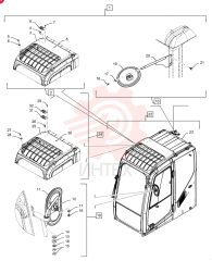 Cab Assy, Incl 2 - 32