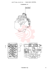 VALVE ASSY, CONTROL, APPLICABLE: F2 YT30V00018F1, F2